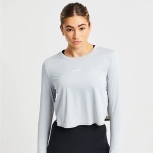 AYBL Define Long Sleeve Crop T